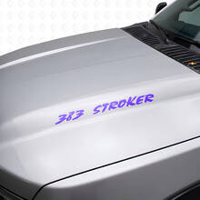 383 Stroker Hauben-Vinyl-Aufkleber-Set für Chevy Trucks_2