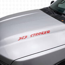 383 Stroker Hauben-Vinyl-Aufkleber-Set für Chevy Trucks_4