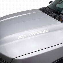 383 Stroker Hauben-Vinyl-Aufkleber-Set für Chevy Trucks_5