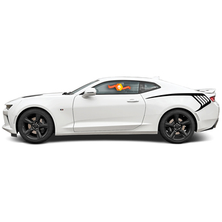 CHEVROLET CAMARO 2016–2018 AKZENTSTREIFEN HINTEN AUF DER SEITE