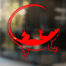 Gecko Eidechsen Kunst Wal Motorhauben Seiten Universal Seitenfenster Vinyl Aufkleber Sticker_4