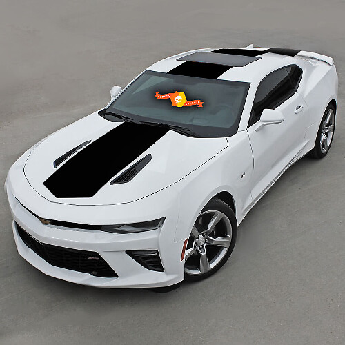 Vollständiger oberer Seitenstreifen Vinylaufkleber für Chevrolet Camaro 2016-2018