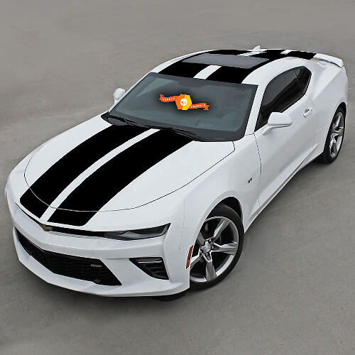 Chevrolet Camaro 2016–2018 Over The Top Racing Double Vinyl Stripes