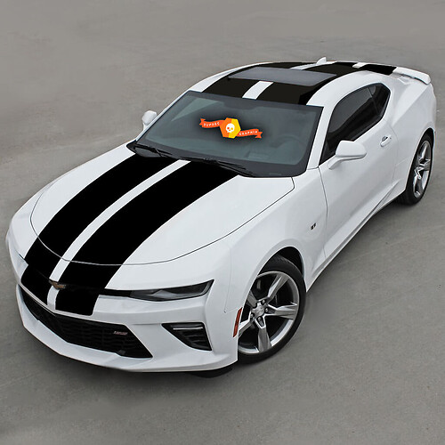 Chevrolet Camaro 2016–2018 Over The Top Racing Doppel-Vinylstreifen
