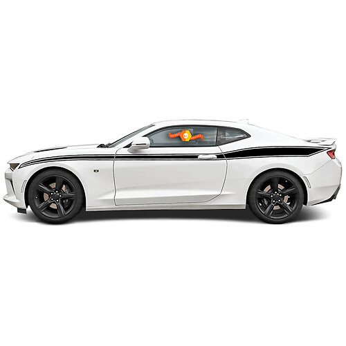 Seitliche Vinylstreifen im Javelin-Stil für Chevrolet Camaro 2016–2018
