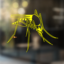 Gnat Moskito Vinyl Kunst Wand Fenster Badezimmer Aufkleber Decal #2
_3