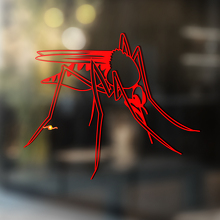 Gnat Moskito Vinyl Kunst Wand Fenster Badezimmer Aufkleber Decal #2
_4