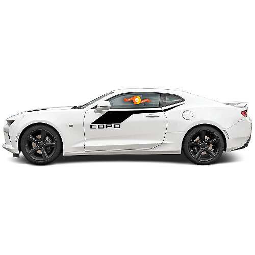 Chevrolet Camaro 2016-2018 Copo Style Seitenakzent-Vinylstreifen