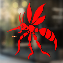 Gnat Mosquito Vinyl Art Wall Window Bathroom Sticker Decal #3Möbel & Wohnen, Dekoration, Wandtattoos & Wandbilder!
_4