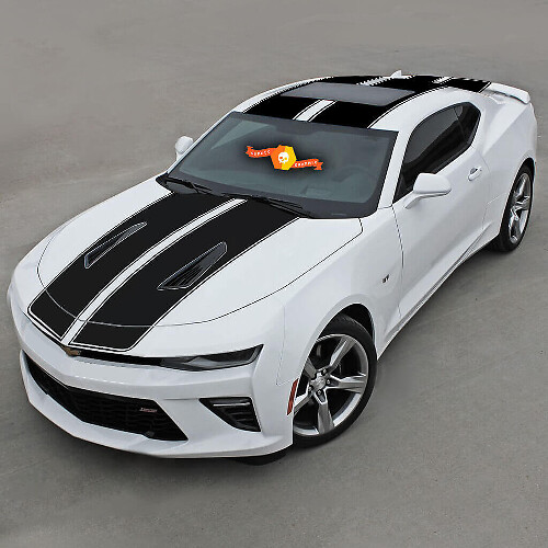 Doppelstreifen Vinyl-Aufkleber 2 Für Chevrolet Camaro