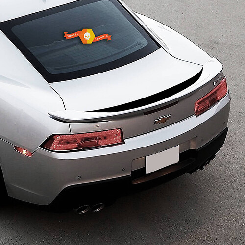 Dekorstreifen Heckspoiler Vinylaufkleber Aufkleber für Chevrolet Camaro SS 2016-2018