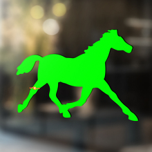 Pferd Vinyl Kunst Wand Fenster Badezimmer Aufkleber Aufkleber #2
_2