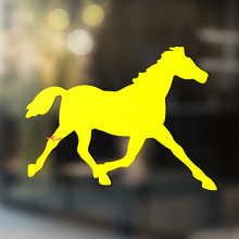 Pferd Vinyl Kunst Wand Fenster Badezimmer Aufkleber Aufkleber #2
_3