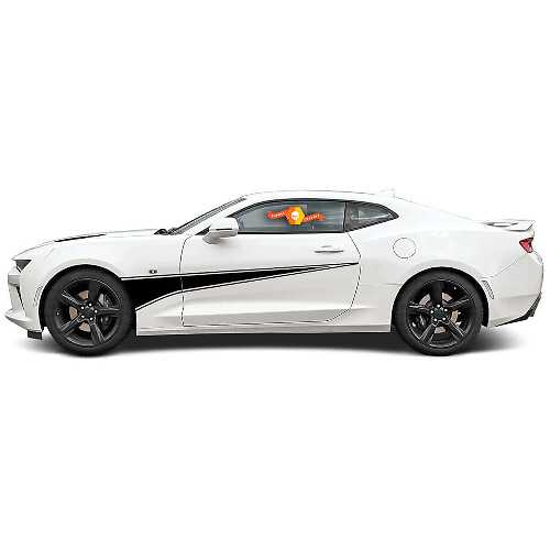 Heck Comet Stil Streifen Seiten Vinyl Aufkleber Sticker für Chevrolet Camaro 2010-2018