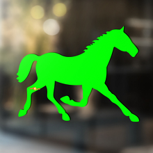 Pferd Vinyl Kunst Wand Fenster Badezimmer Aufkleber Aufkleber #3
_2