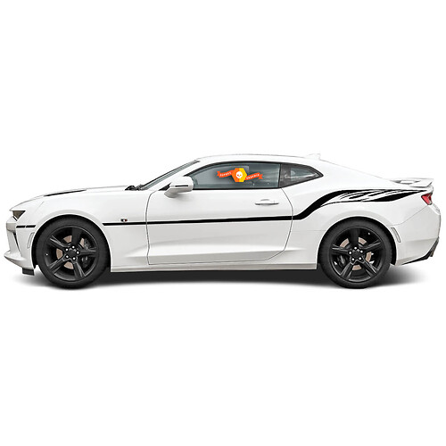 Chevrolet Camaro 2010–2020 Seitenstreifen im Fire Wings-Stil
