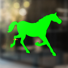 Pferd Vinyl Kunst Wand Fenster Badezimmer Aufkleber Aufkleber #4
_2
