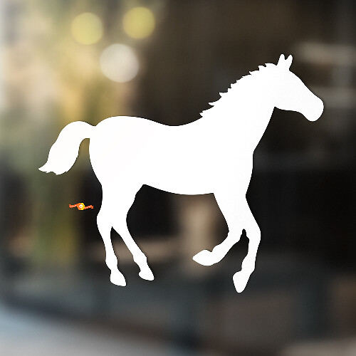 Pferd Vinyl Kunst Wand Fenster Badezimmer Aufkleber Aufkleber #5
