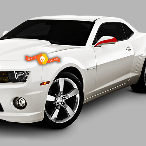 Chevrolet Camaro 2010–2015 Seitenspiegel-Overlay-Streifen
