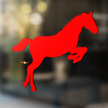 Pferd Vinyl Kunst Wand Fenster Badezimmer Aufkleber Aufkleber #6
_4