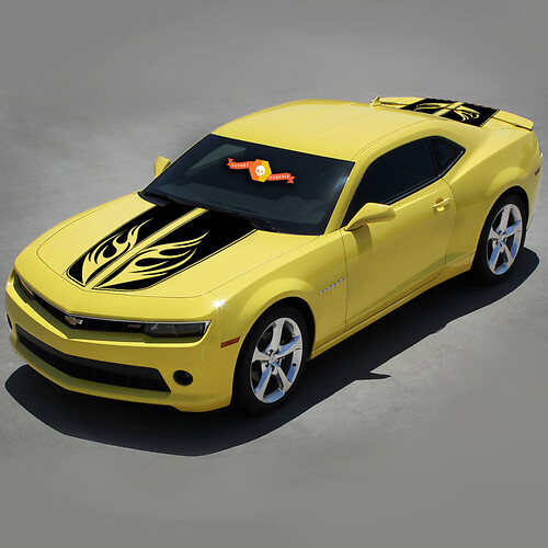 Chevrolet Camaro 2010-2015 Racing Wings Streifen
