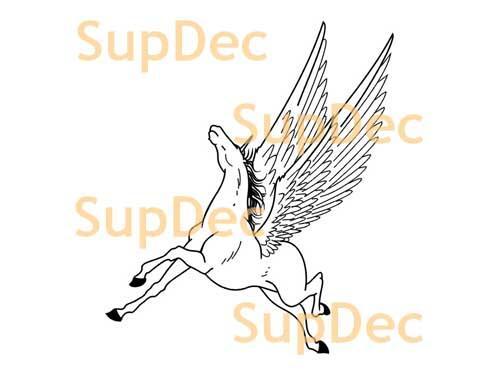 Pferd Vinyl Kunst Wand Fenster Badezimmer Aufkleber Aufkleber #8
