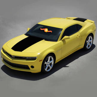 Chevrolet Camaro 2010–2015, Fabrik-Stil, solide Vinyl-Aufkleber für Motorhaube und Kofferraum
