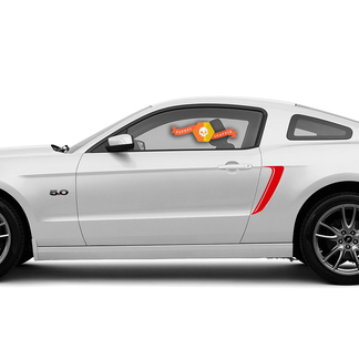 Ford Mustang 2010-2020 Seitenakzent-Kiemenstreifen