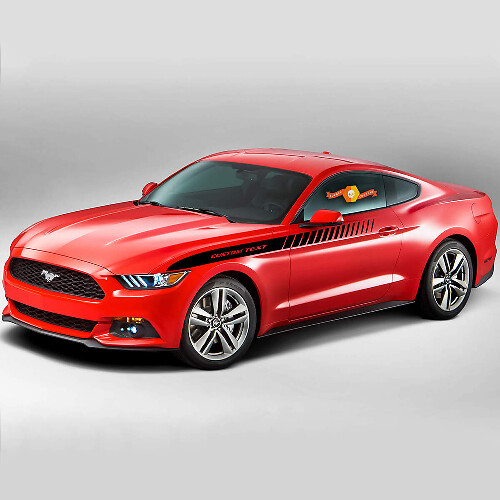 Ford Mustang 2015–2017, obere Seite, Akzent-Strobe-Vinylstreifen