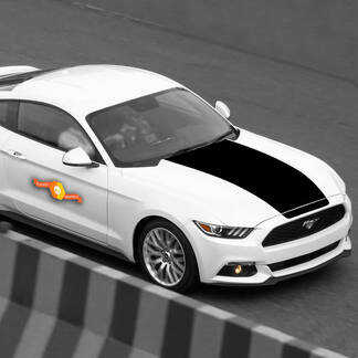 Ford Mustang 2015–2020 Verdunkelungs-Aufkleber mit verlängerter Motorhaube