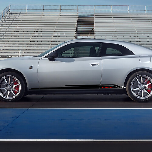 Seitenstockstreifen für Dodge Charger Electric 2 Farben
