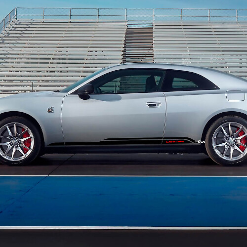 Seitenstockstreifen für Dodge Charger Electric 2 Farben
