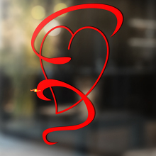 Schlangen-Vinyl-Kunst-Wandfenster-Badezimmeraufkleber Abziehbar #9
_4