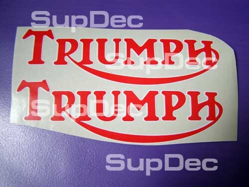 Triumph Motorrad Logo Vinyl Aufkleber Sticker