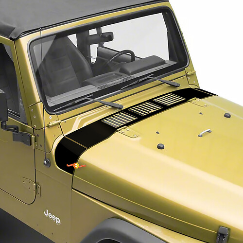 Aufkleber für Motorhaubenverkleidung Jeep Wrangler TJ
