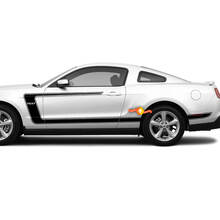 C-Streifen Boss Style für Ford Mustang 2005–2024 Vinyl-Aufkleber
 2