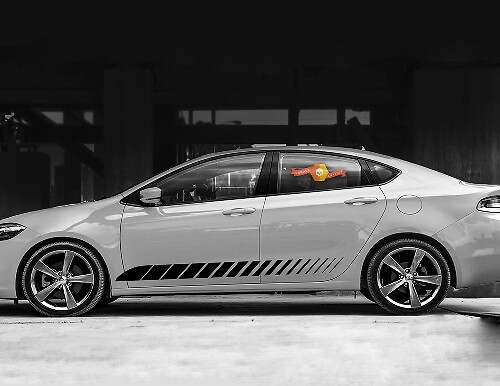 Dodge Dart 2013-2020 Rocker Panel Strobe Seitenstreifen