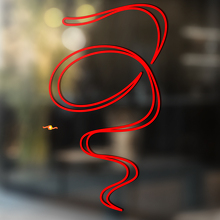 Schlangen-Vinyl-Kunst-Wand-Fenster-Badezimmer-Aufkleber, abnehmbar, Nr. 19
_4