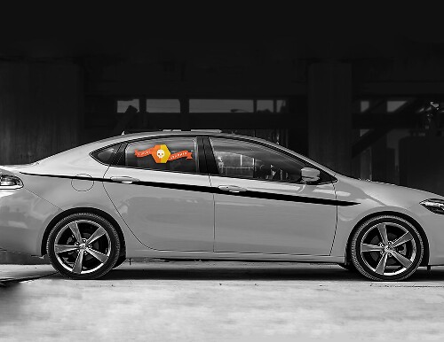 Javelin-Stil Seiten-Vinylaufkleber für Dodge Dart