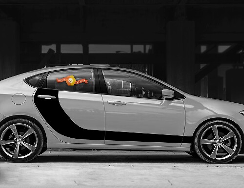 Dodge Dart 2013- 2020 Seitenakzent Hockeystreifen