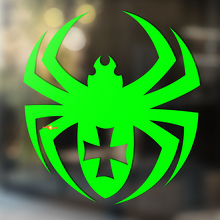 Spinne Vinyl Wand Fenster Badezimmer Aufkleber Aufkleber abnehmbar #2
_2
