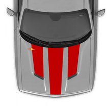 Motorhaubenstreifen-Aufkleber für Dodge Challenger
 2