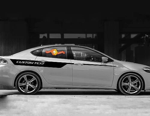 Individuelle Akzentstreifen Seiten-Vinylaufkleber für Dodge Dart