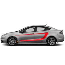 Seitliche Akzent C-Streifen Vinyl-Aufkleber 3 für Dodge Dart_2