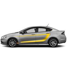 Seitliche Akzent C-Streifen Vinyl-Aufkleber 3 für Dodge Dart_3