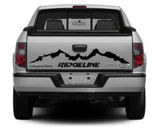 Hinten Honda Ridgeline Vinyl-Karosserieaufkleber, Grafik-Emblem-Logo
