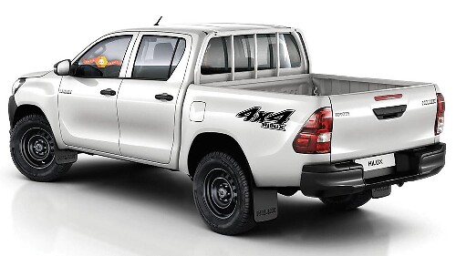 TOYOTA 4X4 HILUX 2x Karosserie Vinyl Aufkleber Aufkleber Grafik Emblem Logo
