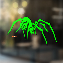 Spinne Vinyl Wand Fenster Badezimmer Aufkleber Aufkleber abnehmbar #10
_2