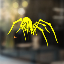 Spinne Vinyl Wand Fenster Badezimmer Aufkleber Aufkleber abnehmbar #10
_3
