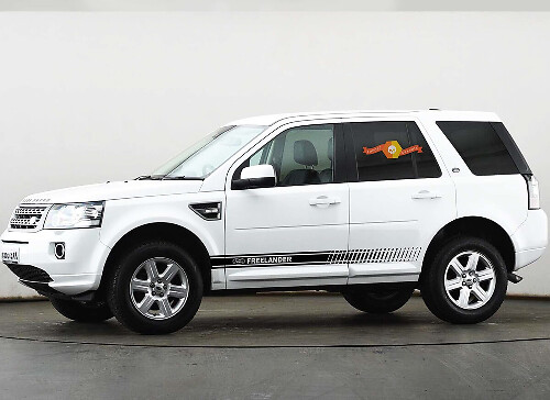 Blinkstreifen & Logo Seiten Vinyl-Aufkleber Set für Land Rover Freelander